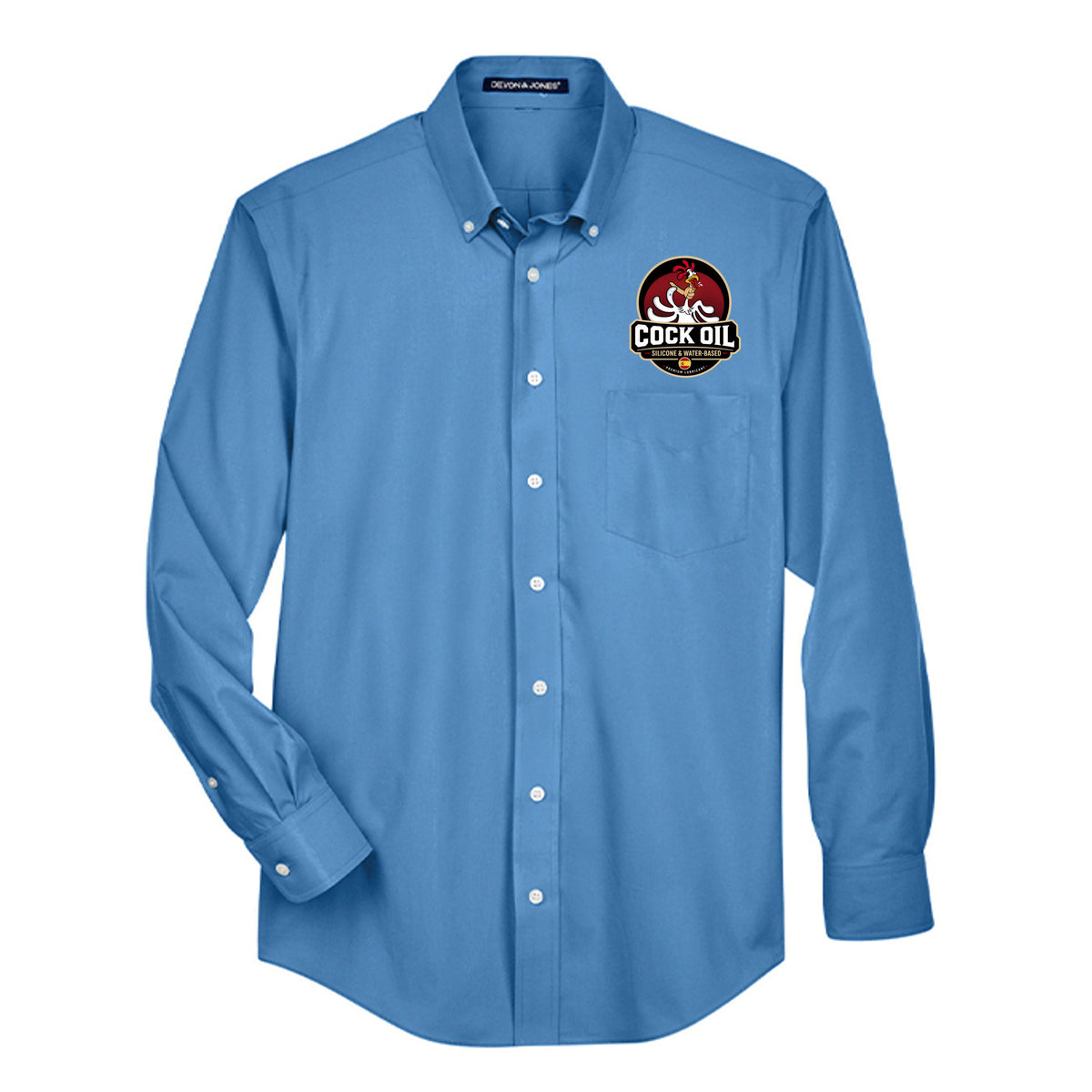 トップス everyone back logo button down shirt Button Up Shirt - Chocking Logo – CO
