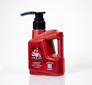 CockOil Water Based Premium Lubricant - 10 FL OZ Bottle