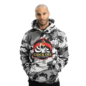 CockOil Brand Camo Unisex Hooded Sweatshirts