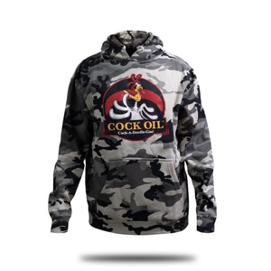 CockOil Brand Camo Unisex Hooded Sweatshirts