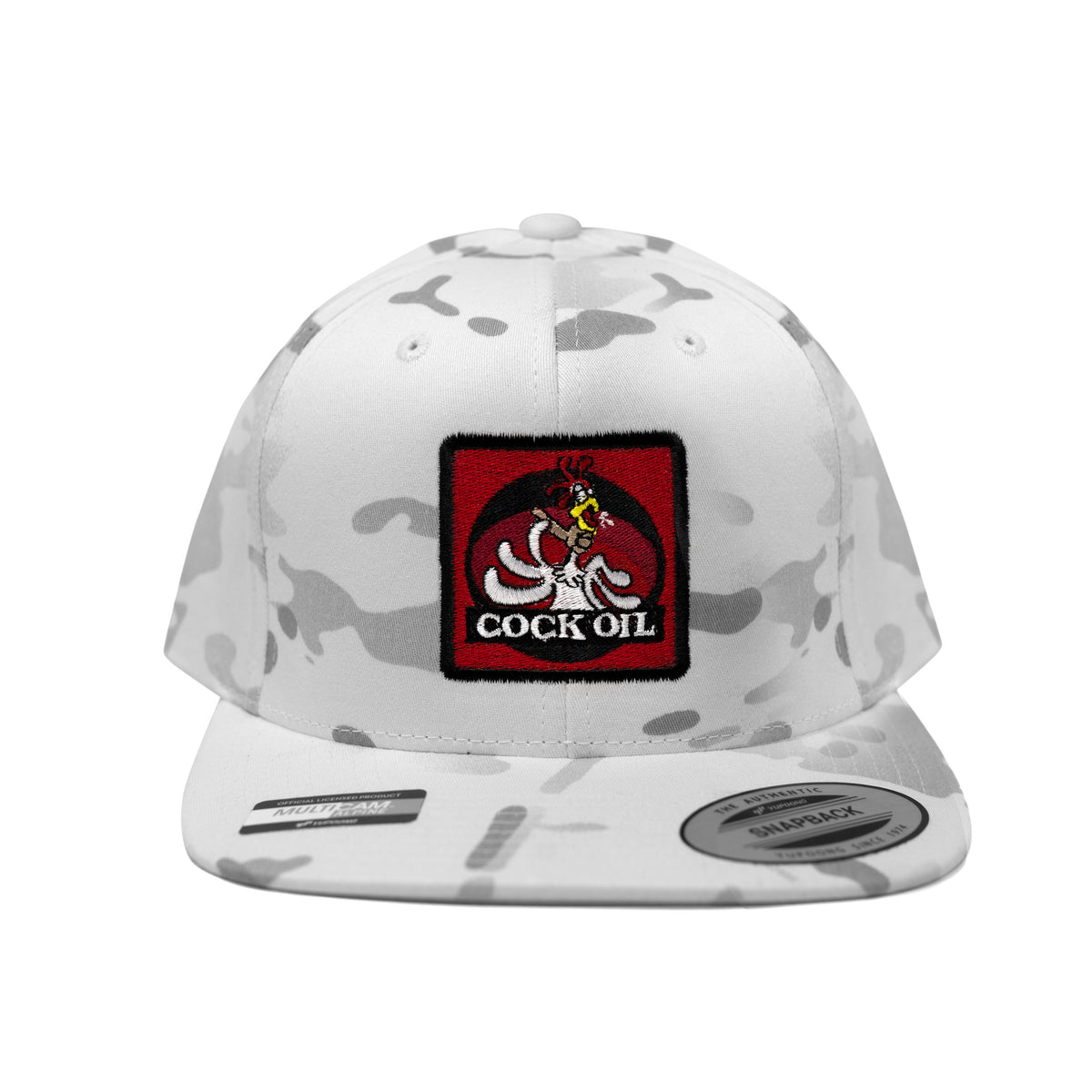 CockOil Brand Camo Flex Fit /Hat – CO