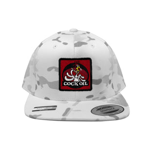 CockOil Brand Camo Flex Fit /Hat